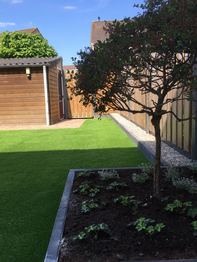 Echt gras vervangen voor kunstgras