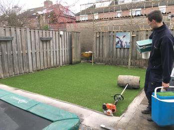 Kunstgras in Terheijden